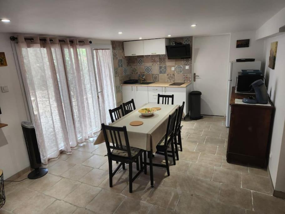 L'Etape Mediterraneenne Logement 4-6 Personnes Avec Parking Prive Sauvian Luaran gambar